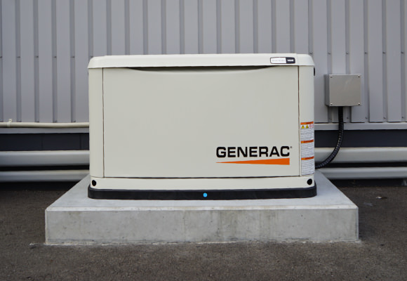 空冷式ガスエンジン非常用発電機ガーディアンを導入